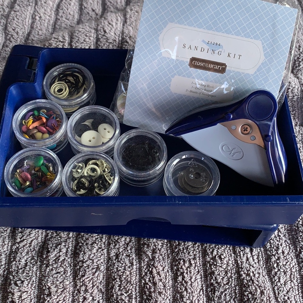 Scrapbooking items